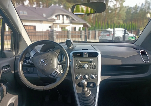 Opel Agila cena 12900 przebieg: 149000, rok produkcji 2008 z Trzcińsko-Zdrój małe 277